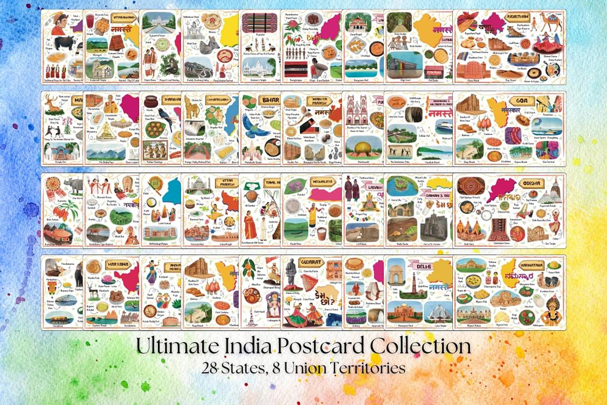 Ultimate India Postcard Pack