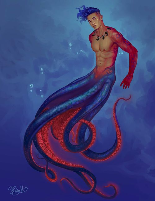 Grasp of Cobalt and Crimson
