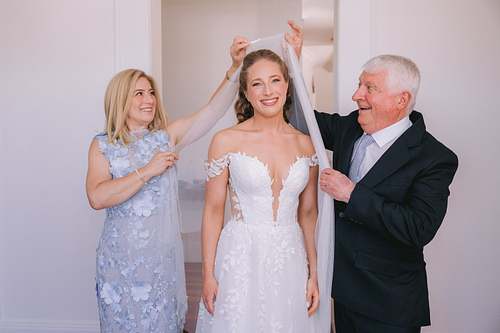 Bride Getting Ready