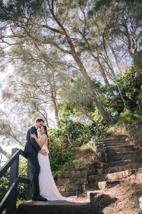 Wedding Photo at Palm Beach Whale Beach