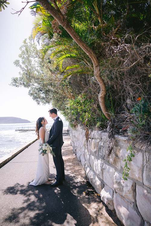 Wedding Photo at Palm Beach Whale Beach