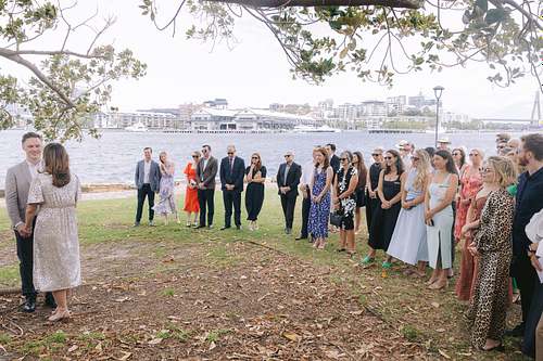 Wedding Ceremony at Illoura Reserve