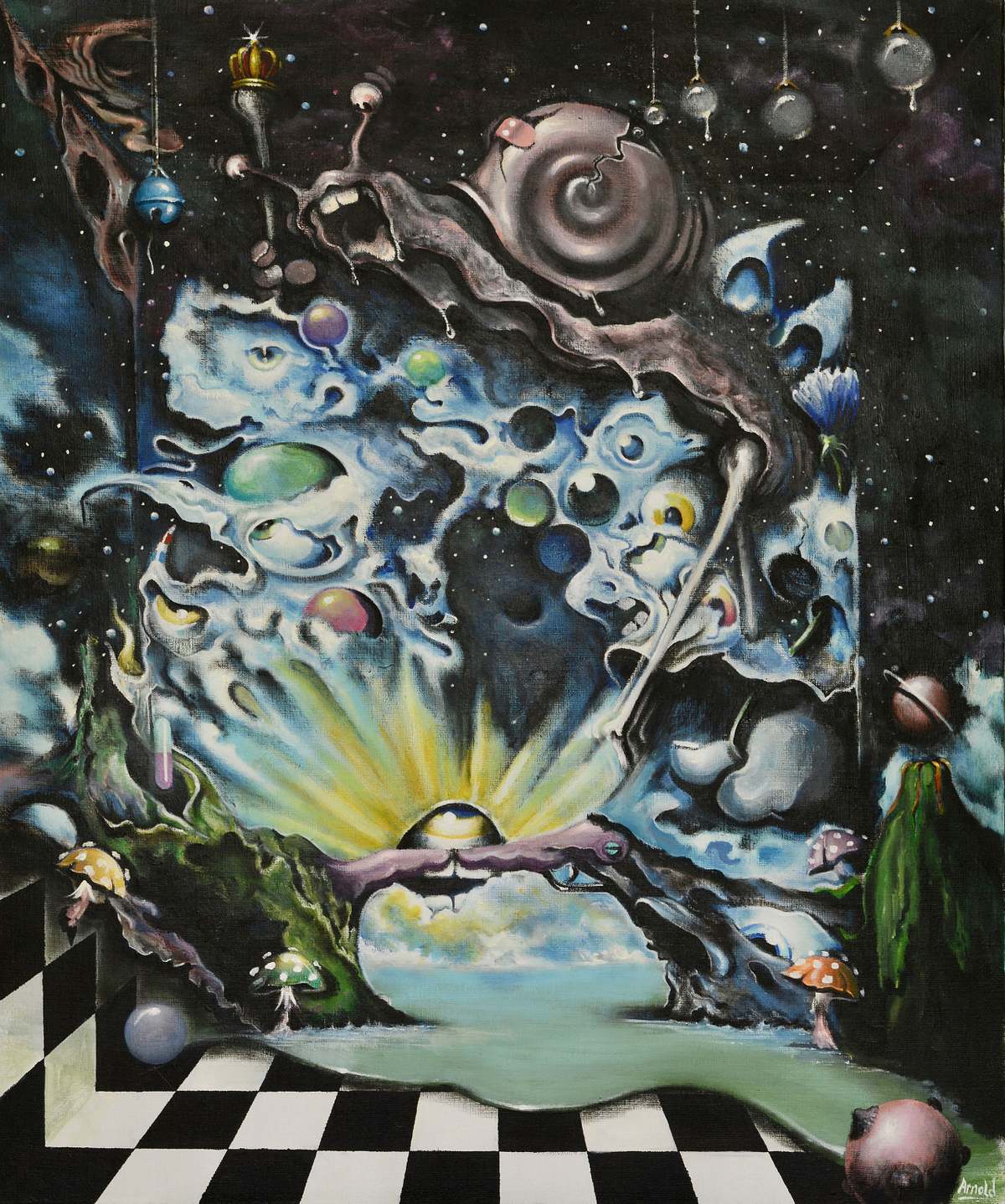 Snailtrail &ndash; by Dutch artist Arnold Janssen
