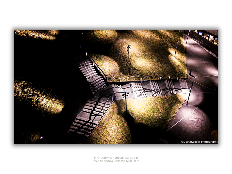 COLLECTION - URBAN GEOMETRY HORIZONTAL - "Spotted Ground" - LIMITED EDITION 10 of 10