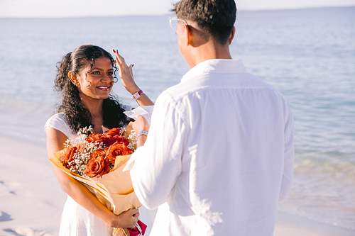 Engagement Portraits at Chinamans Beach Jervis Bay