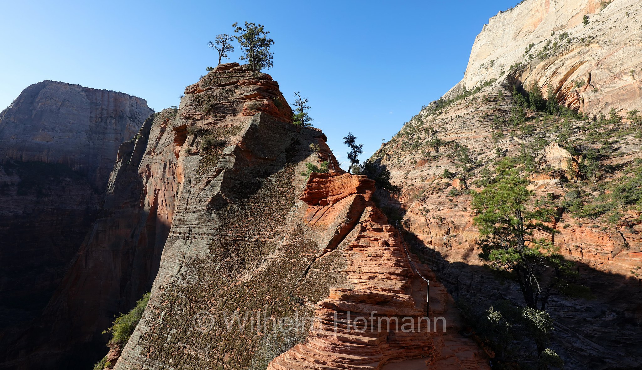 Angel's Landing Trail, ﻿Zion National Park, Zion-Nationalpark, Parco nazionale di Zion, Utah, USA