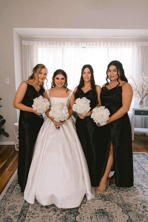 Bride Getting Ready