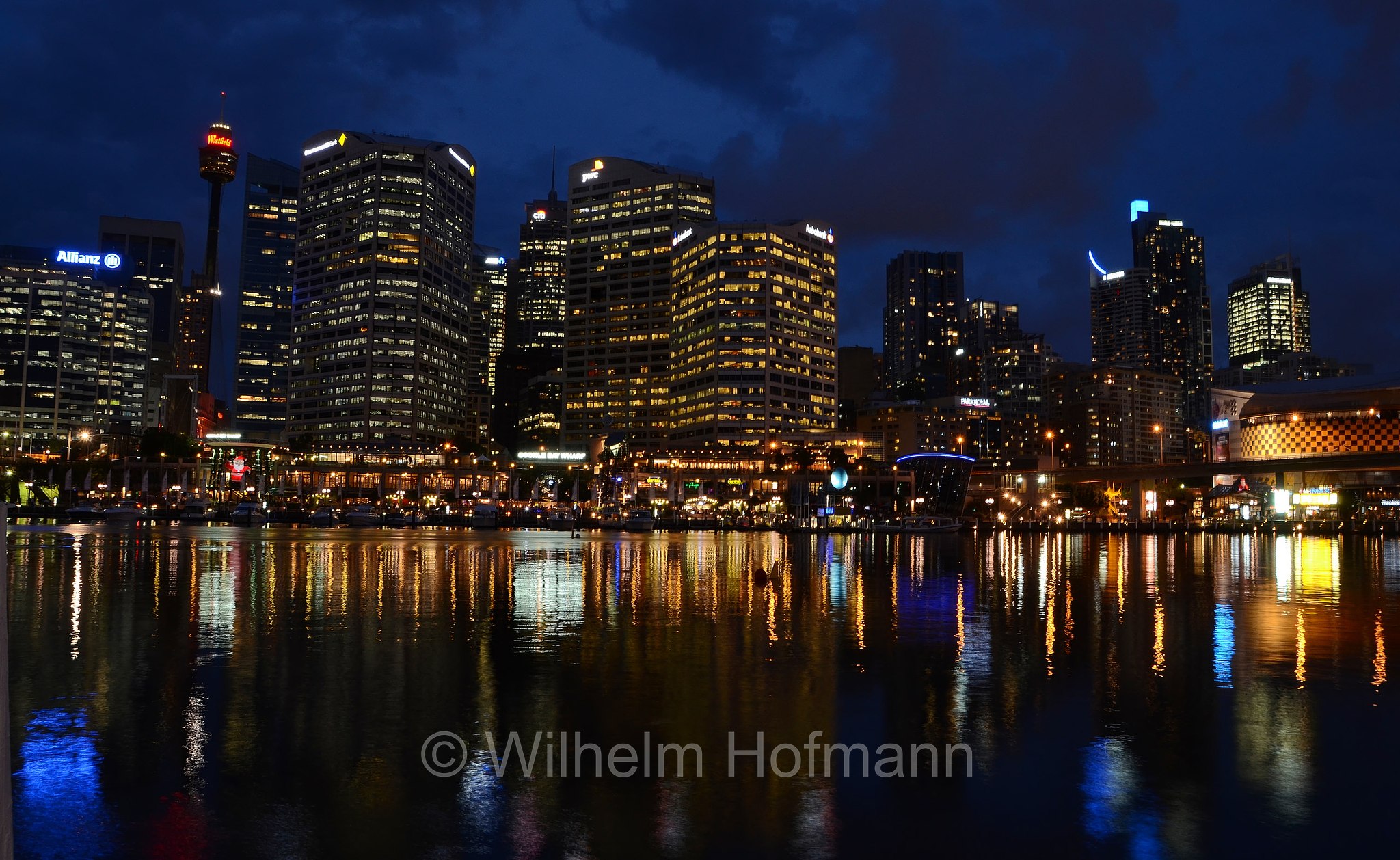 Sydney, Skyline of Sydney, Port Jackson, Sydney Harbour, New South Wales, Nuovo Galles del Sud, Australia, Australien