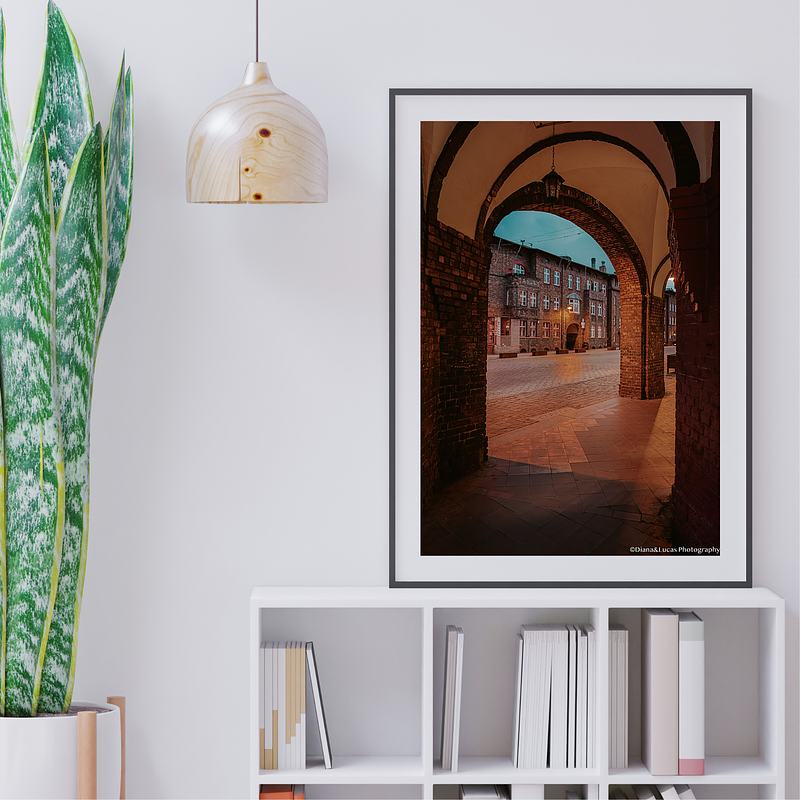 COLLECTION - URBAN GEOMETRY VERTICAL - "Through the Arch" - LIMITED EDITION 10 of 10