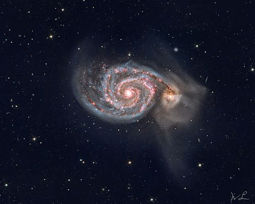 M 51  -  Whirlpool Galaxy