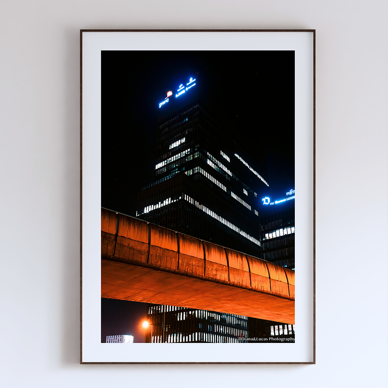 COLLECTION - URBAN GEOMETRY VERTICAL - "Bridge Line" - LIMITED EDITION 10 of 10
