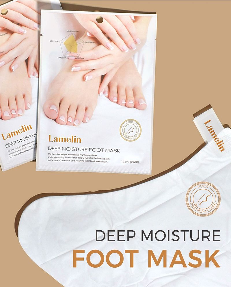 LAMELIN Deep Moisture Foot Mask