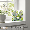 Tea Tree | Botanical Illustration | Art Card | with Envelope