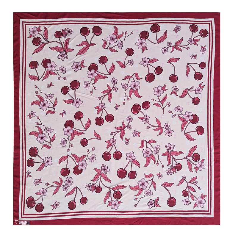 Oh So Cherry Scarf - Viscose