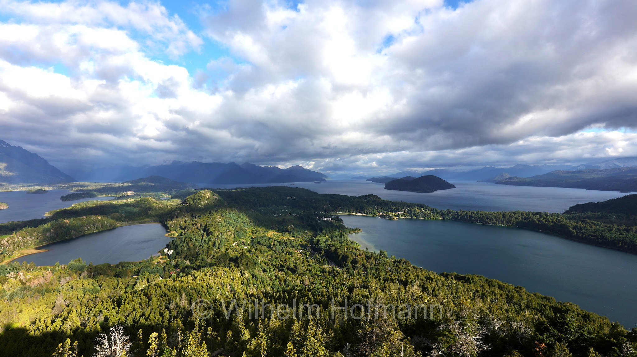 Cerro Campanario, Nahuel Huapi Lake, Lago Nahuel Huapi, Nahuel-Huapi-See, Nahuel Huapi National Park, Nationalpark Nahuel Huapi, Parco nazionale Nahuel Huapi, Río Negro, Argentina, Argentinien, Llao Llao Peninsula
