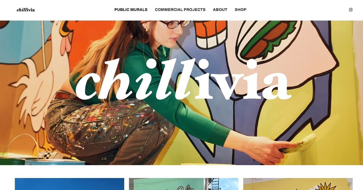 Olivia Di Liberto mural art and illustration portfolio