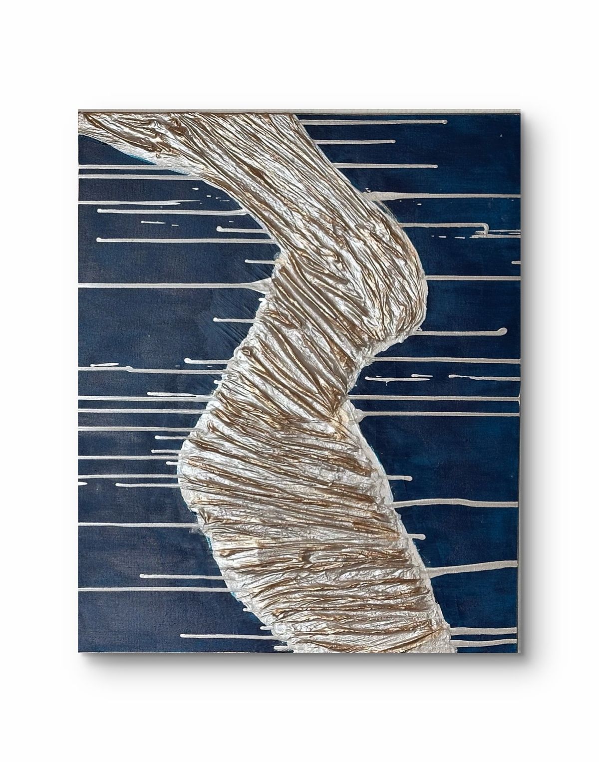 Inner Current — sold original abstract painting by Rosamalia Carper