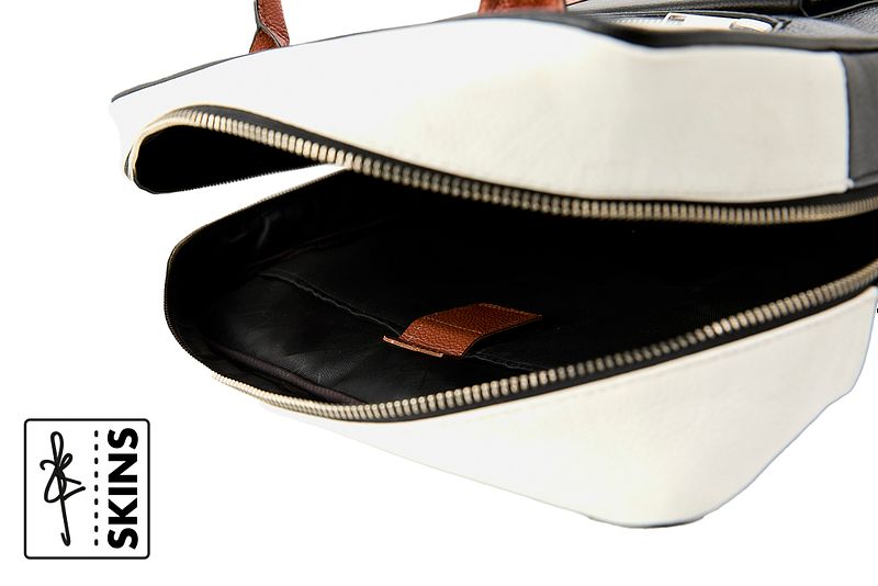SKINS: Koshā Patha Leather Office Laptop Bag