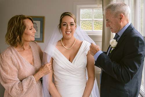 Bride Getting Ready