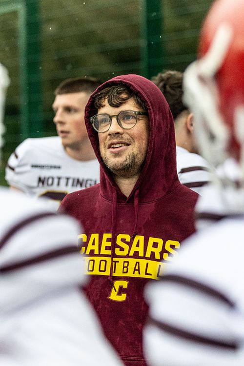 Grant Lawless, Chairman, Nottingham Caesars American Football Club - BAFA