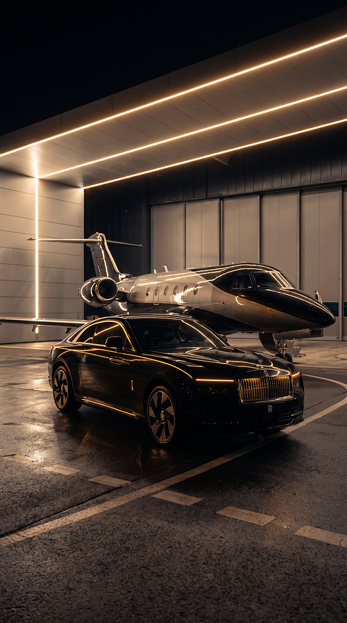 Winter Estate - Porsche & Chalet - Studio JM. AI. VISUALS