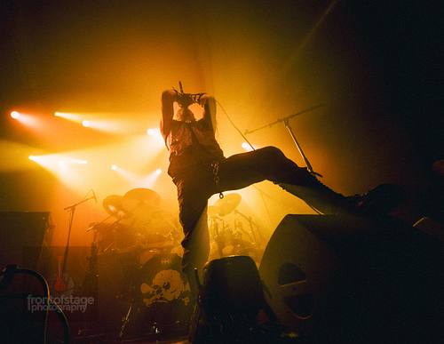 Die schwedische Black‑Metal‑Band Marduk in Huxleys Neuer Welt in Berlin