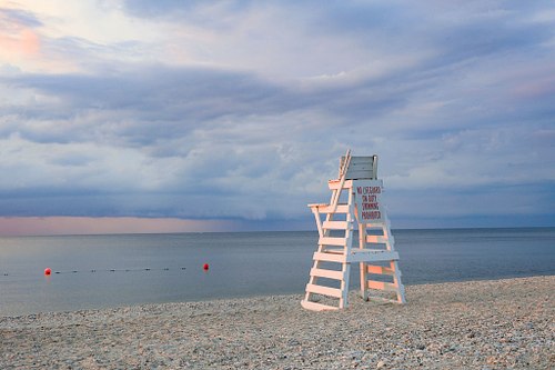 life guard stand on beach