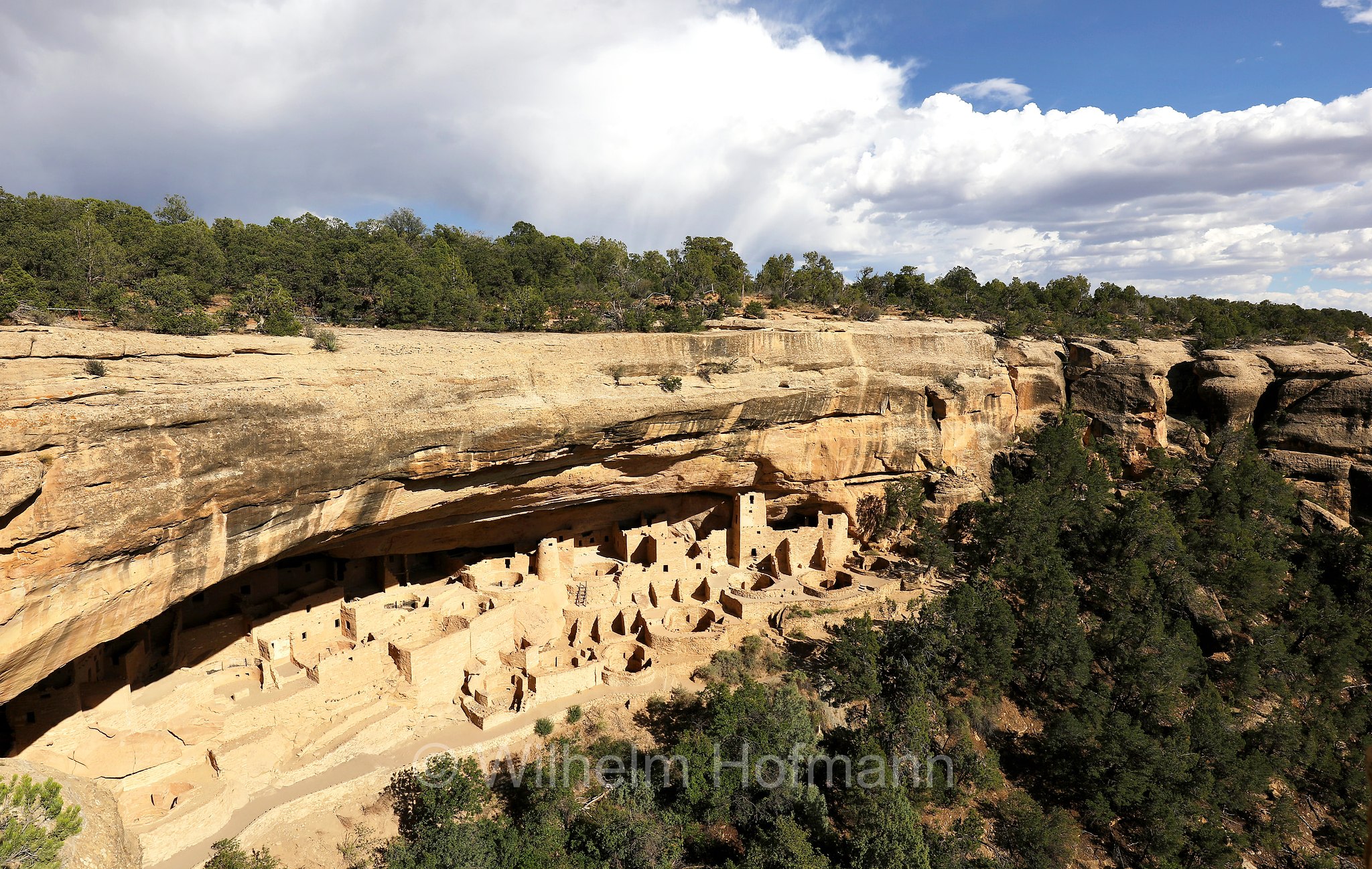 Cliff Palace, Mesa Verde National Park, Mesa-Verde-Nationalpark, parco nazionale di Mesa Verde, Colorado, USA