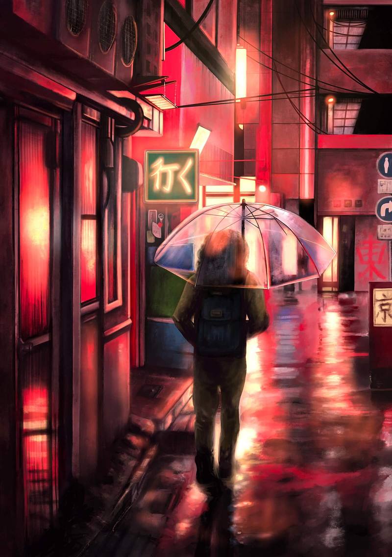Tokyo Night Print