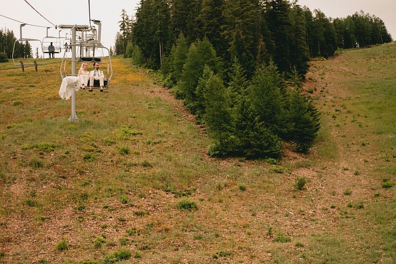 Beautiful Silver Mountain Resort Wedding | Kellogg Idaho Wedding