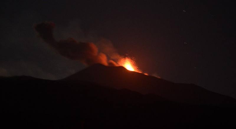 Photographing Mount Etna Erupting at Night: Technical Tips and Equipment Choices