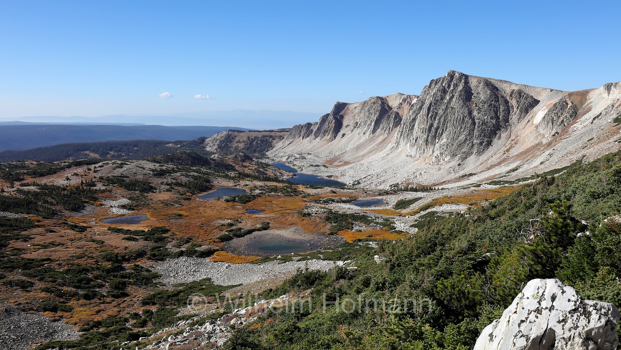 Lookout Lake, Snowy Range, Medicine Bow Mountains, Wyoming, USA
