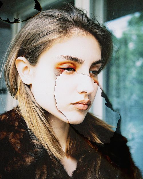 Editorial fashion image with narrative atmosphere