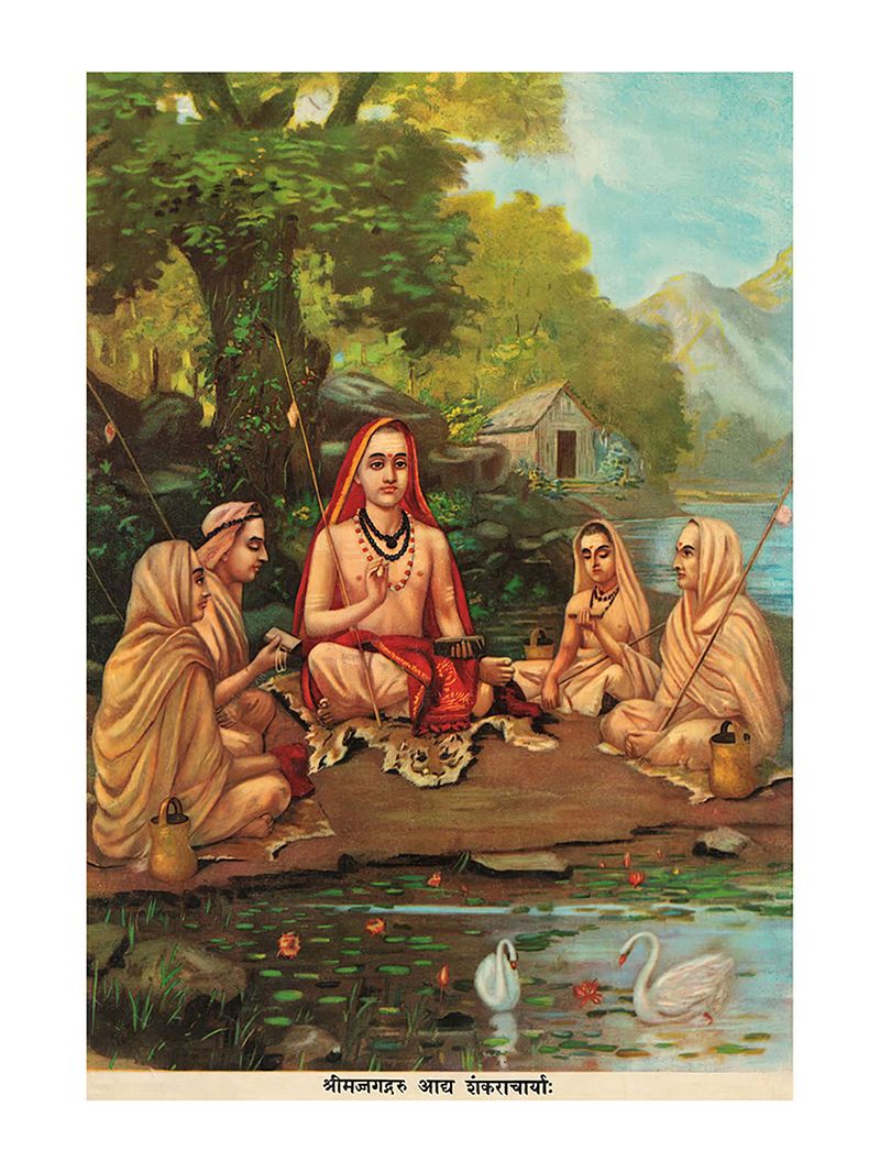 Adi Shankaracharya-Raja Ravi Verma