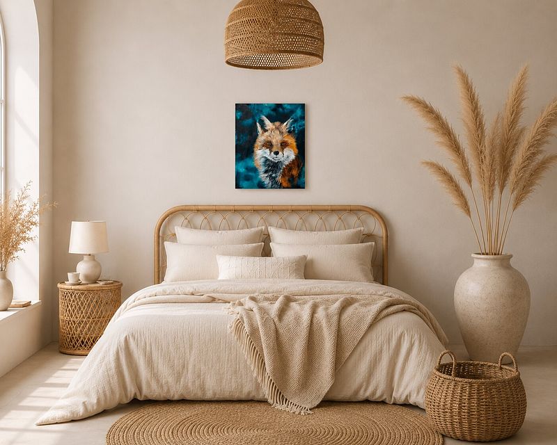 Guardian Fox -This is painting is in FRANCE
