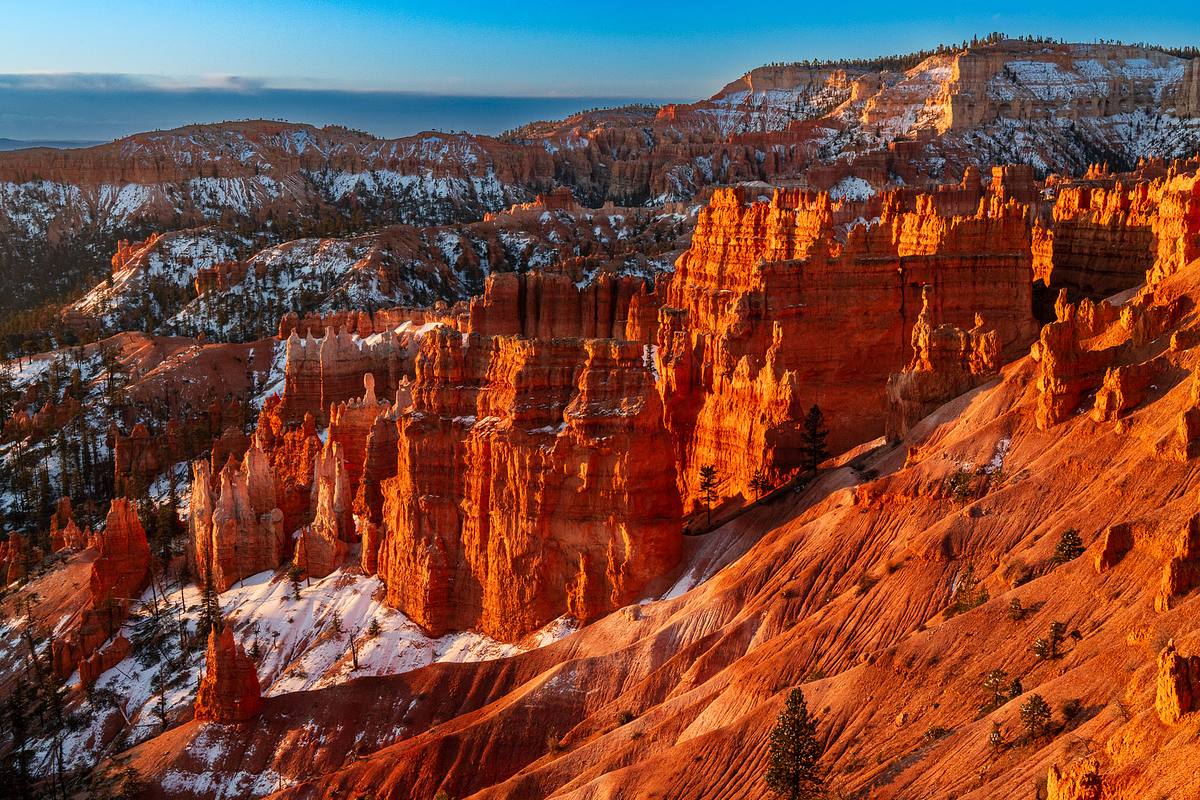 Touched by Fire and Snow&ndash;Bryce Canyon National Park, Utah