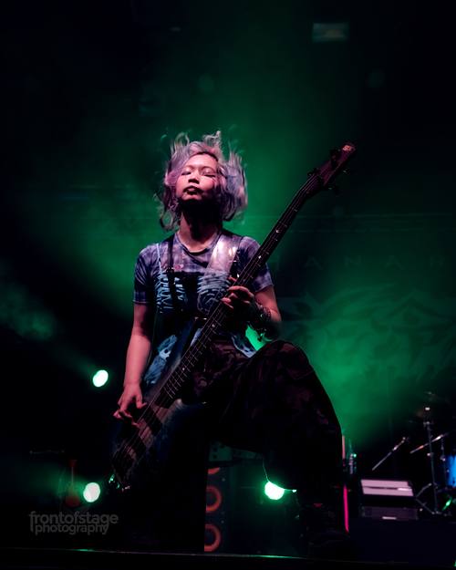 Die japanische Metalcore-Band HANABIE in Huxleys Neue Welt, Berlin