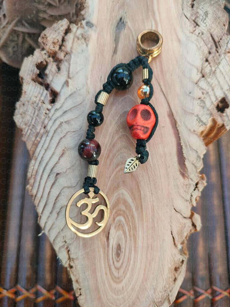 Macrame dreadlocks bead 1
