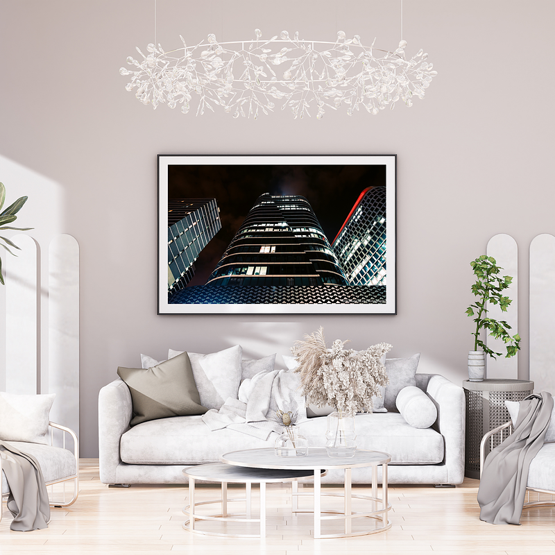 COLLECTION - URBAN GEOMETRY HORIZONTAL - "Between Three" - LIMITED EDITION 10 of 10