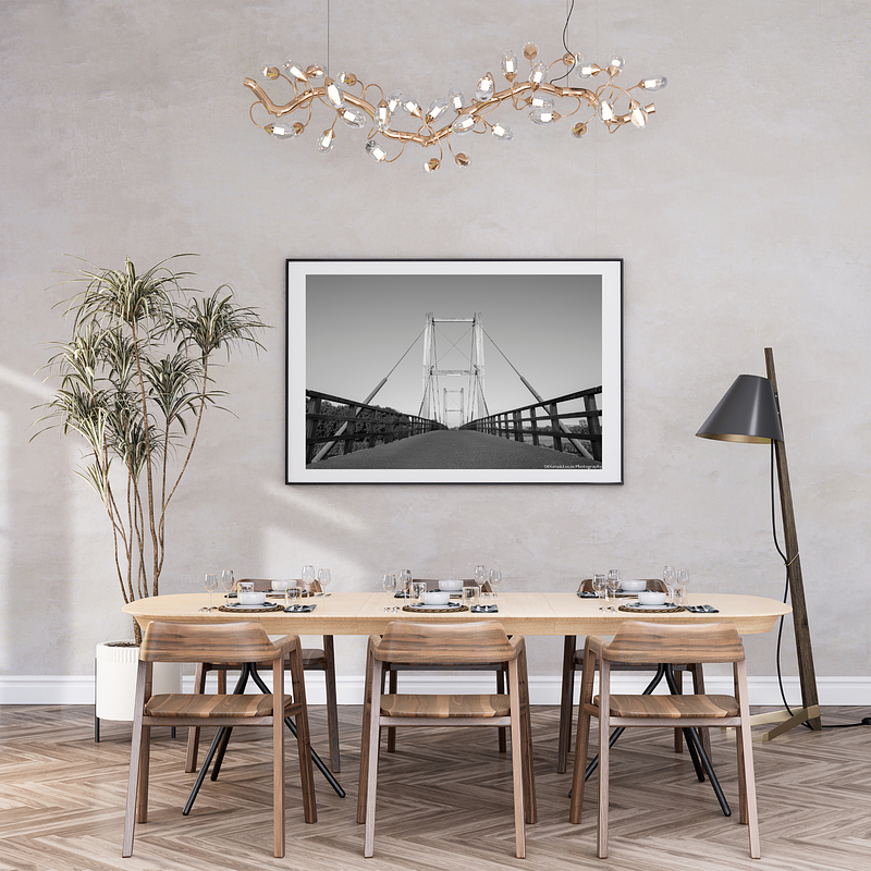 THE ONE - LINES & SHAPES - "Monochrome Span" - LIMITED EDITION 5 of 5