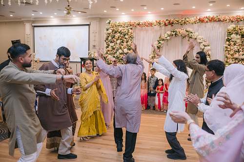 Burmese traditional ceremony reception