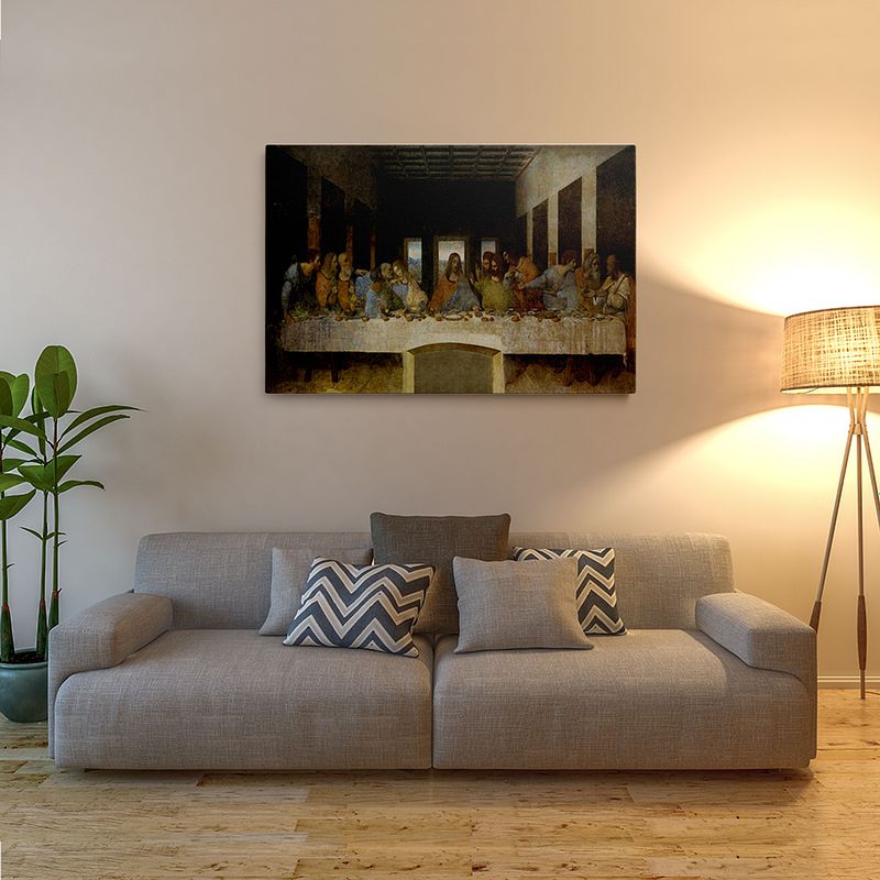 The Last Supper – A Masterpiece by Leonardo da Vinci Depicting the Moment of Betrayal
