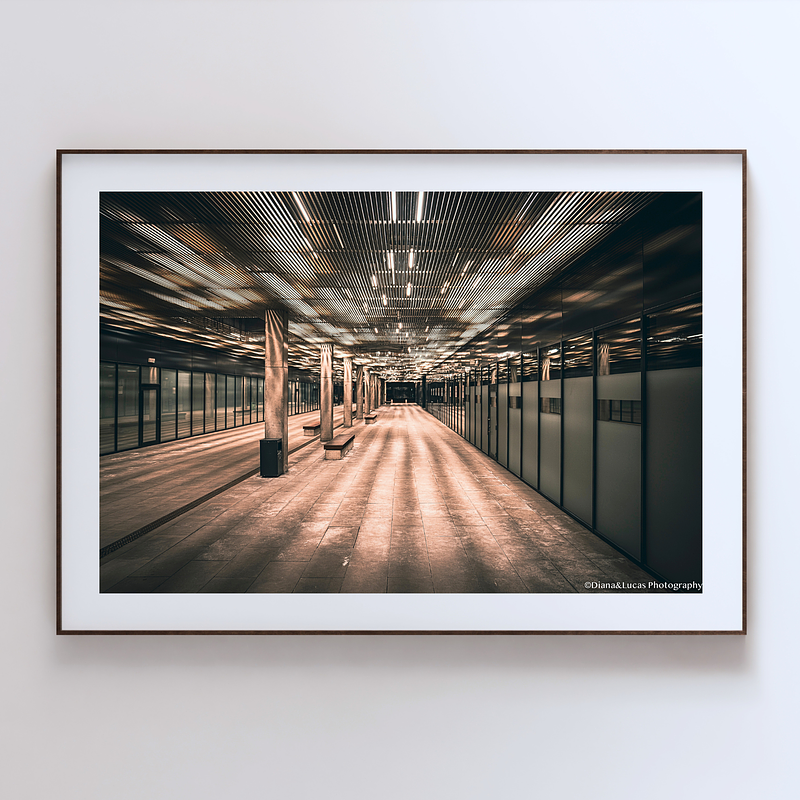 THE ONE - LINES & SHAPES - "Empty Passage" - LIMITED EDITION 5 of 5