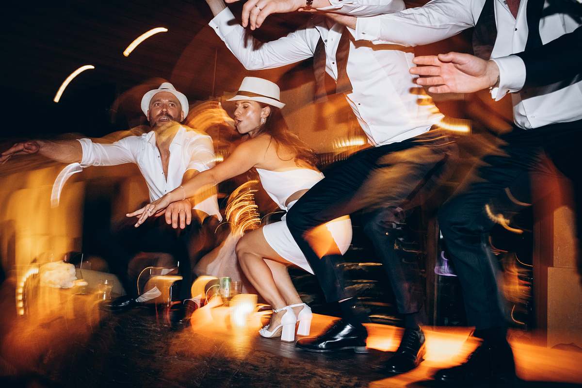 Wedding guests dancing late into the night at D-Resort Göcek