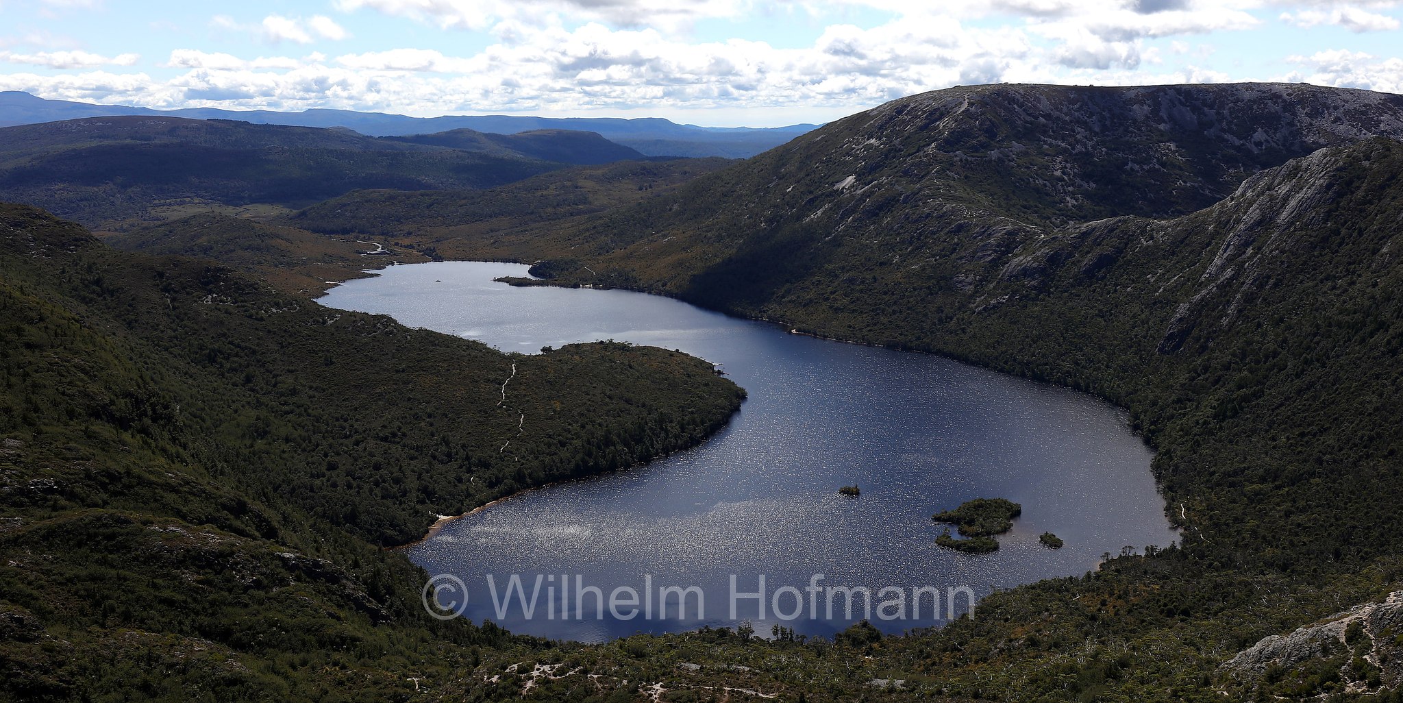 Face Track, Dove Lake, Cradle Mountain National Park, Cradle Mountain-Lake St Clair National Park, Cradle-Mountain-Lake-St.-Clair-Nationalpark, Parco nazionale del monte Cradle-lago St Clair, Tasmania, Tasmanien, Australia, Australien