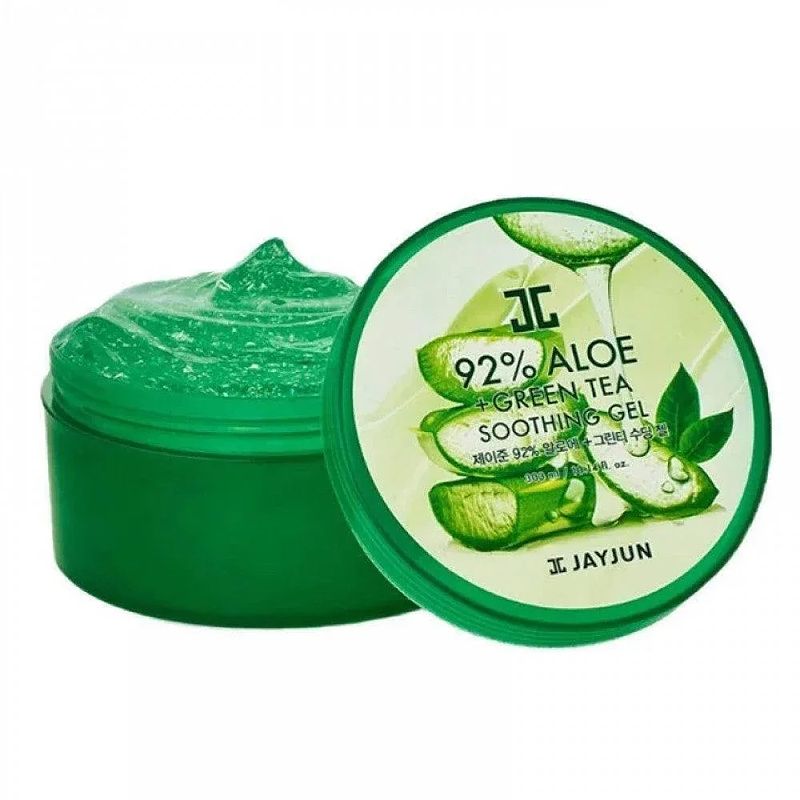 JAYJUN - 92% Aloe+Green Tea Soothing Gel - 300ml