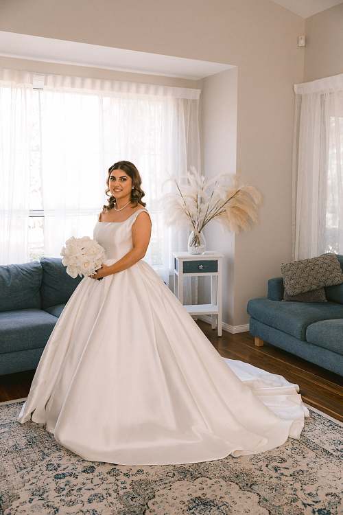 Bride Getting Ready