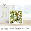 Black Pepper | Botanical Art Card | Watercolour Original Illustration | with Envelope