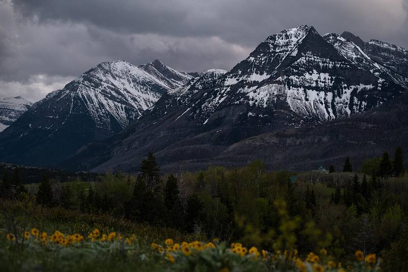 Waterton Lakes National Park and Lundbreck Falls
