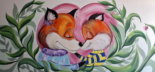 Hand Painted Wall Murals